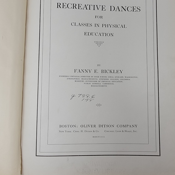 1927 Recreative Dance Instruction Book, Rare Fun - Picture 2 of 11